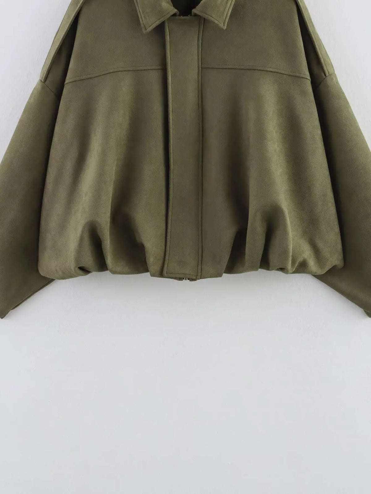Giacca Bomber Oversize  Donna Stile Vintage – Giubbotto Elegante e Morbido per Occasioni Speciali