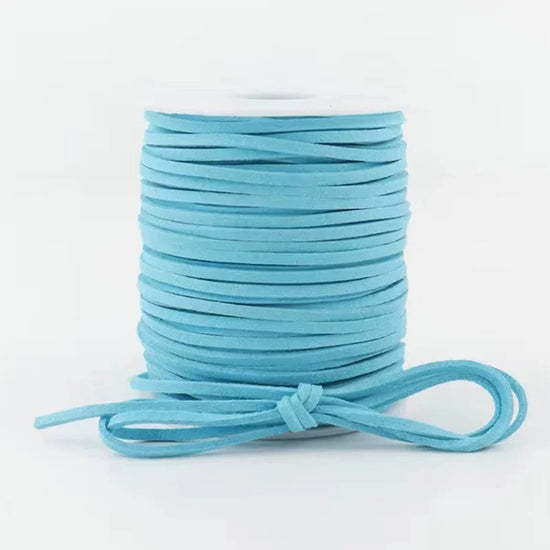 Cordoncino intrecciato in velluto coreano 45 m – Cordone in finta pelle decorazioni fai-da-te,