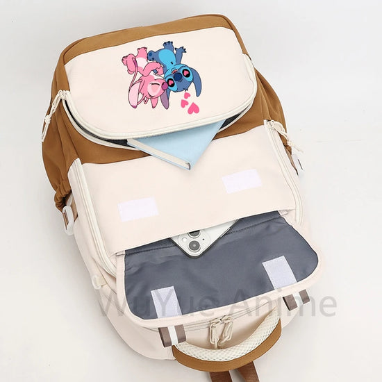 Zaino grande capacità Lilo & Stitch – impermeabile, per laptop, multiuso bambino/adulto 2025