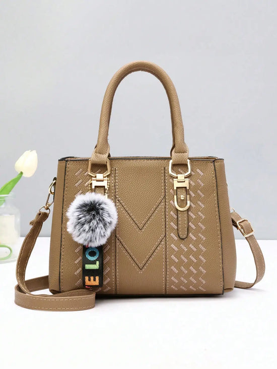 Borsa donna capiente ricamata 2025 – crossbody grande capacity con ricami floreali, borsa da spalla per uso quotidiano elegante