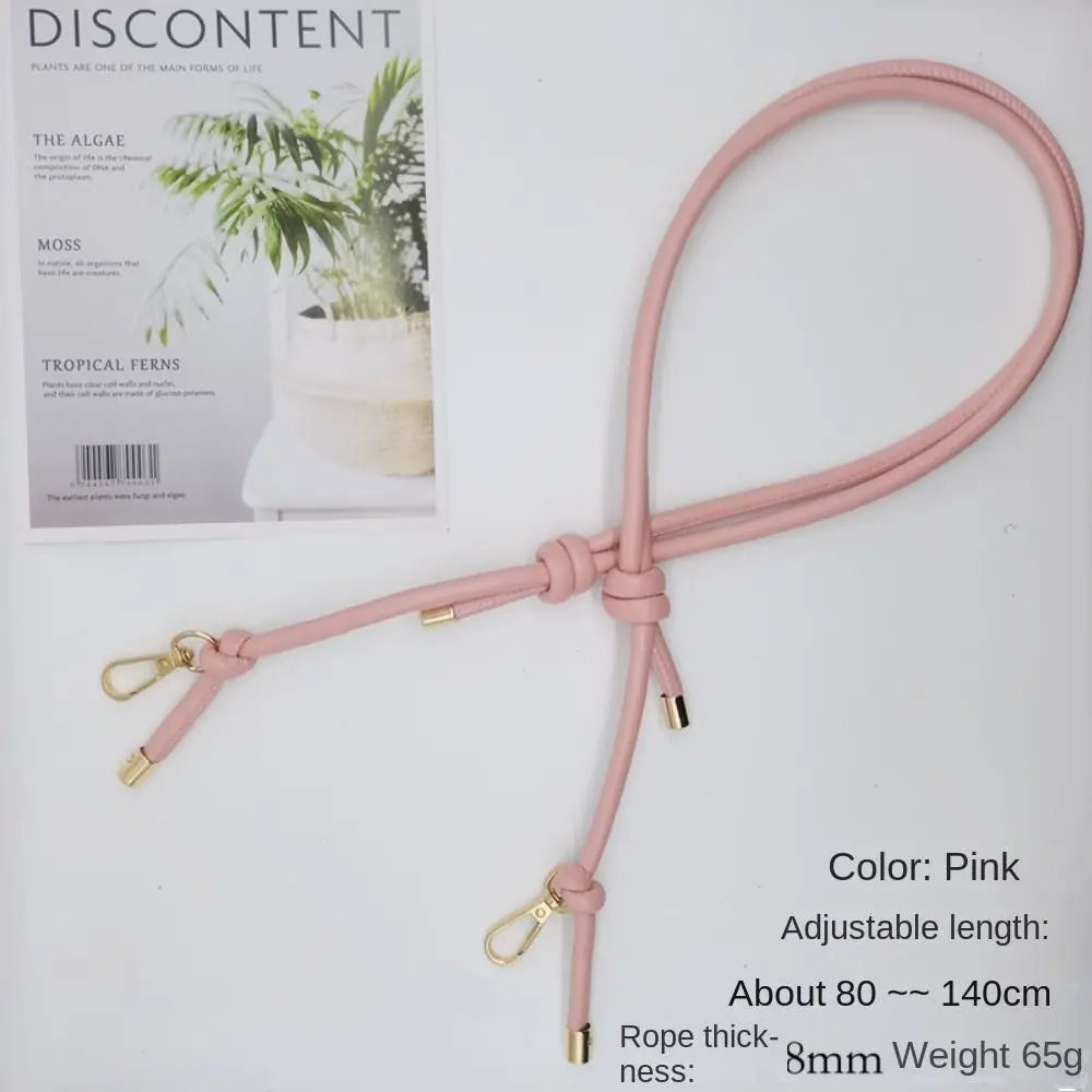 Tracolla in pelle regolabile per borsa fai da te – Lunghezza 80–140 cm
