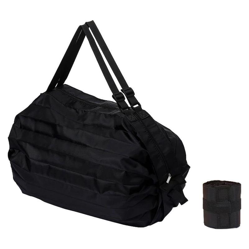 Shopper pieghevole grande capacità in nylon camouflage – Borsa da viaggio riutilizzabile leggera