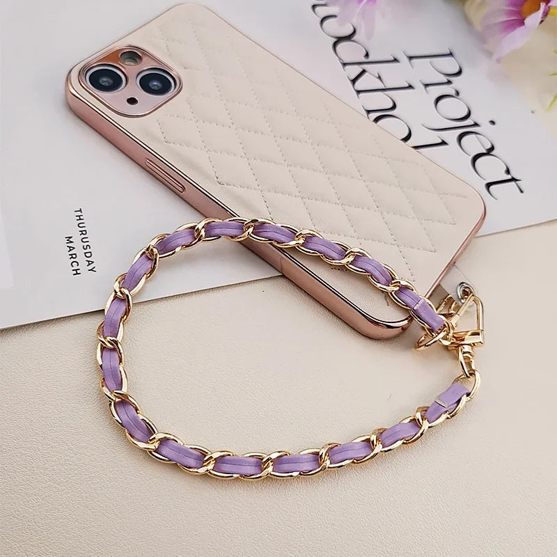 Laccetto corto e portatile con clip – Laccetto da polso anti-smarrimento universale per custodie di telefoni e accessori