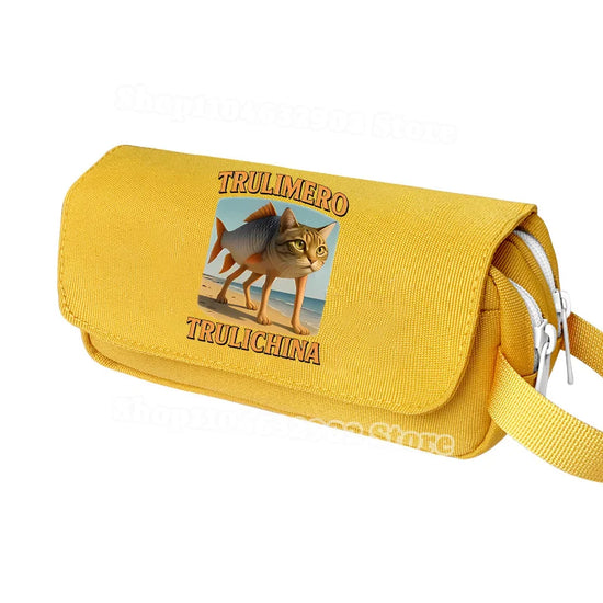Astuccio Italian Brainrot Astuccio scuola| Idee regalo divertenti per studenti e ufficio