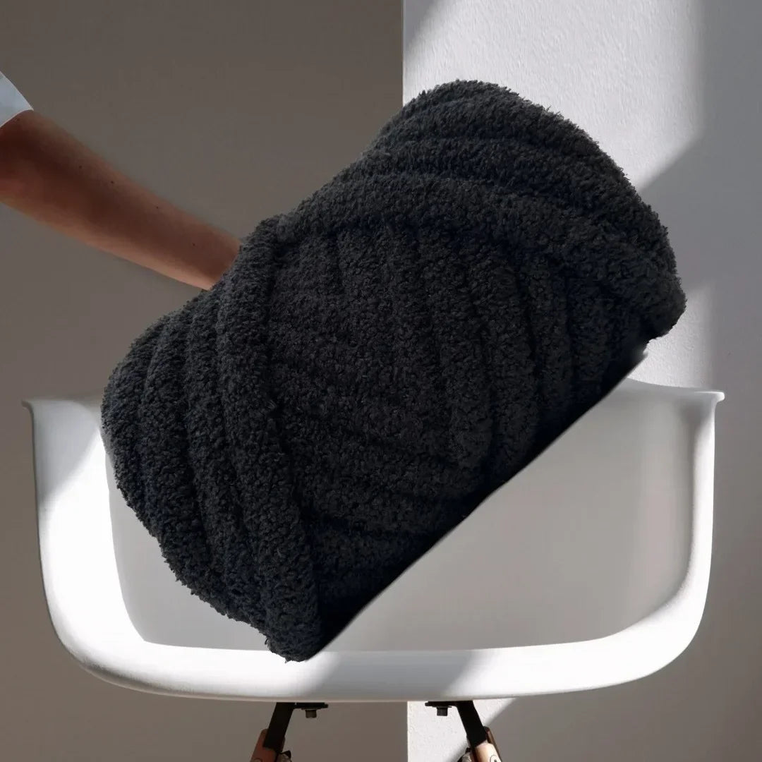 Filato teddy fleece 1 kg – lana grosso spessore per borse, maglie, uncinetto