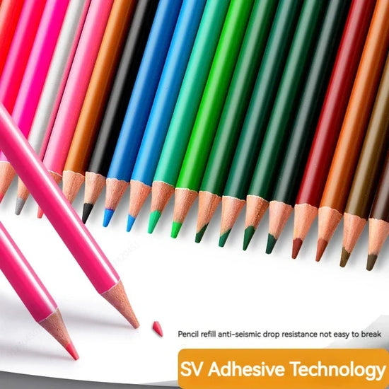 Set Matite Colorate 48/72/120/200 Colori – Oil e Acquerellabili per Disegno