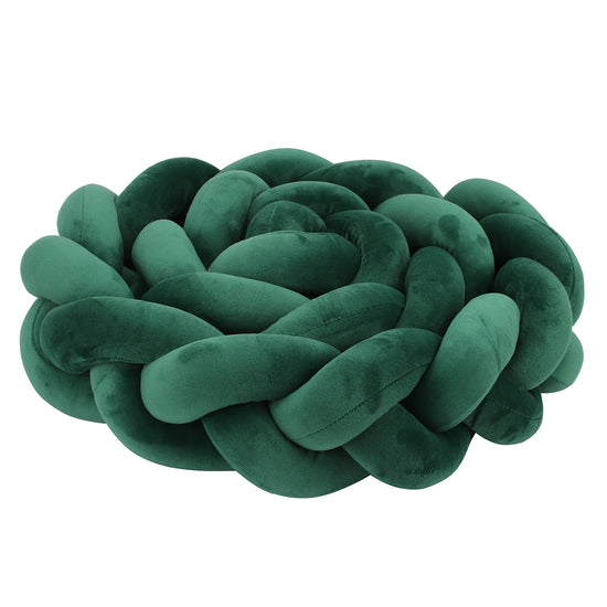 Paracolpi Culla Intrecciato 1-4 m – Protezioni Letto Neonato Treccia Marshmallow