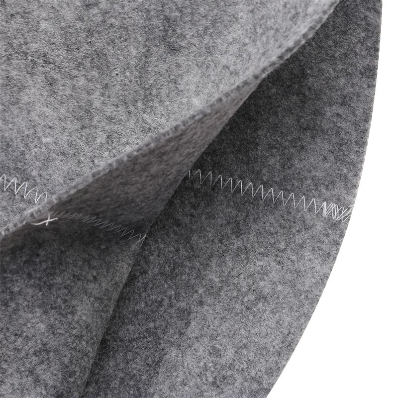 Cappello Sauna Sauna Hat in Feltro Anti-Calore Stile Russo | Protezione Testa