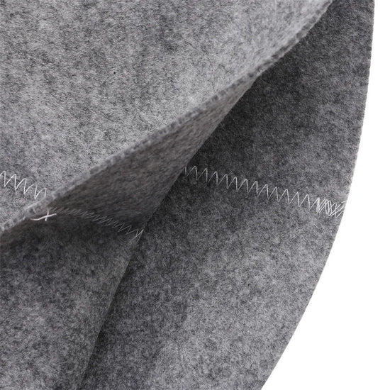 Cappello Sauna Sauna Hat in Feltro Anti-Calore Stile Russo | Protezione Testa