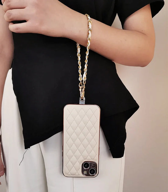Laccetto corto e portatile con clip – Laccetto da polso anti-smarrimento universale per custodie di telefoni e accessori