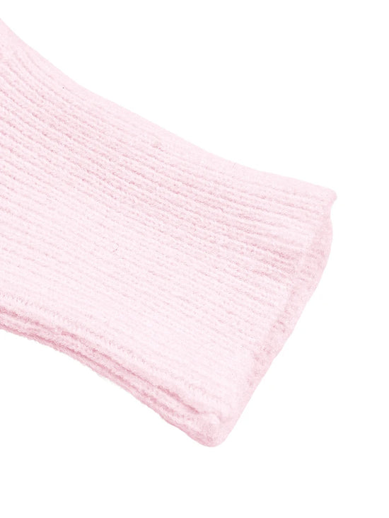 Maglione donna asimmetrico a collo alto e maniche lunghe