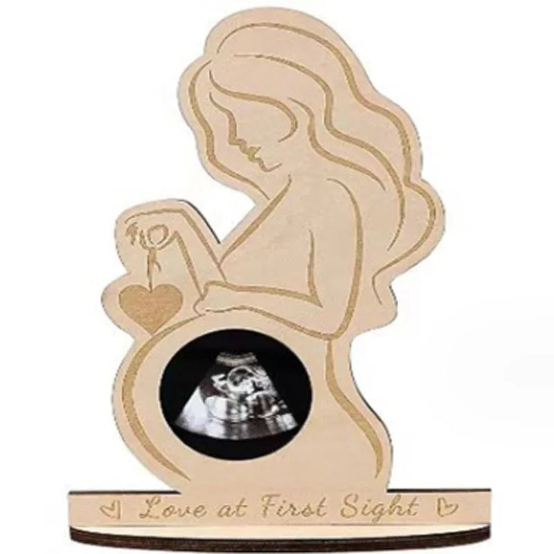 Porta Braccialetto Nascita Neonato – Targhetta Hello World in Legno