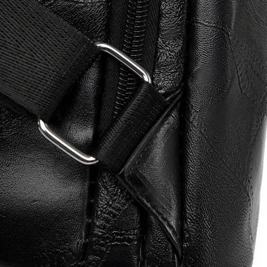 Zaino donna in pelle sintetica PU grande capacità – backpack anti-furto retrò per scuola, viaggio e uso quotidiano