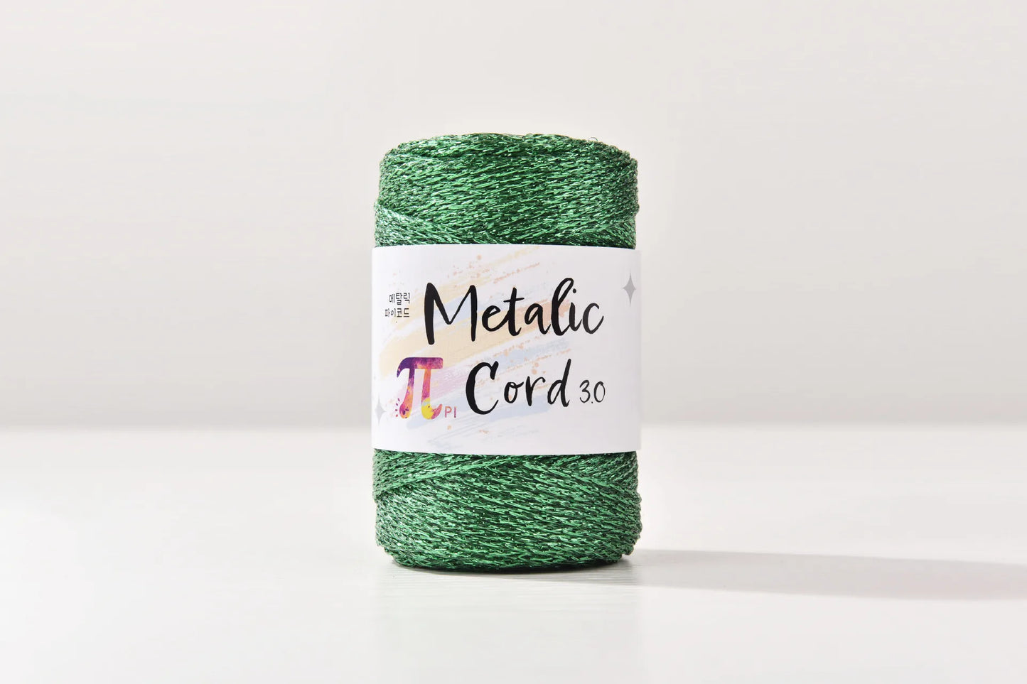 Cordoncino Rigido in Core-Spun da 3 mm con Fili Metallici Argentati – Filo Decorativo di Alta Qualità per Packaging Regalo, Uncinetto e Progetti Fai-da-Te