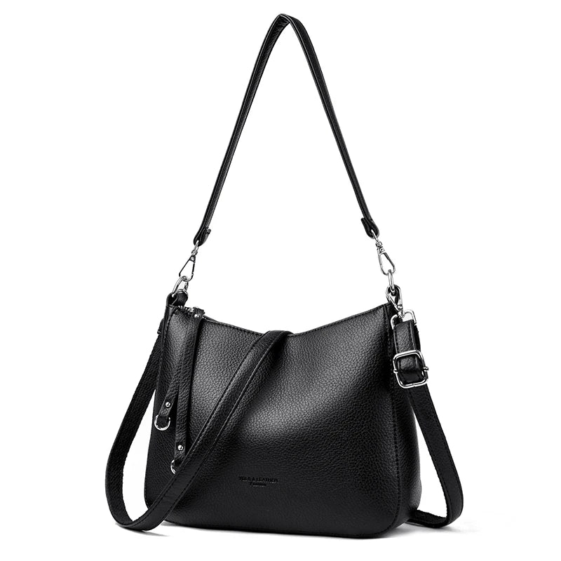 Borsa donna in ecopelle morbida – Tote e crossbody elegante per lavoro e tempo libero