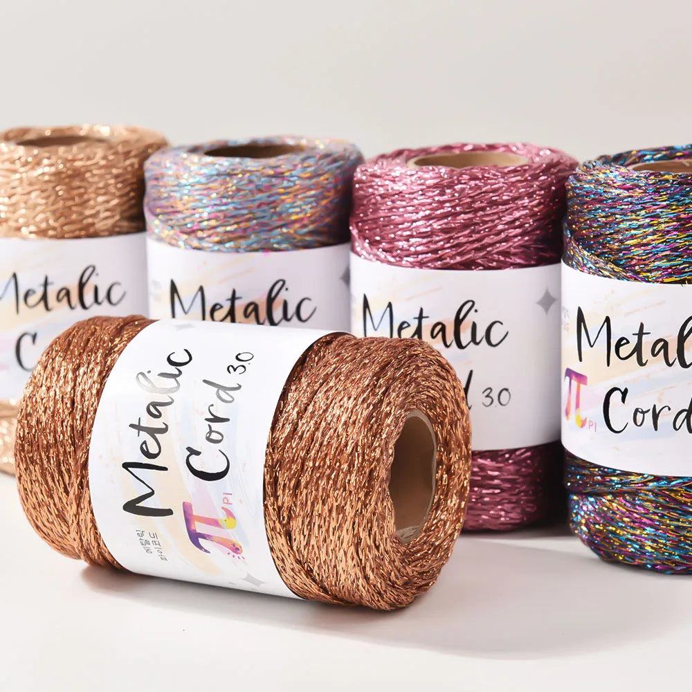 Filo metallico 3 mm hollow core 100 m – Wire colorato per borse, scarpe, sciarpe e progetti artigianali fai-da-te