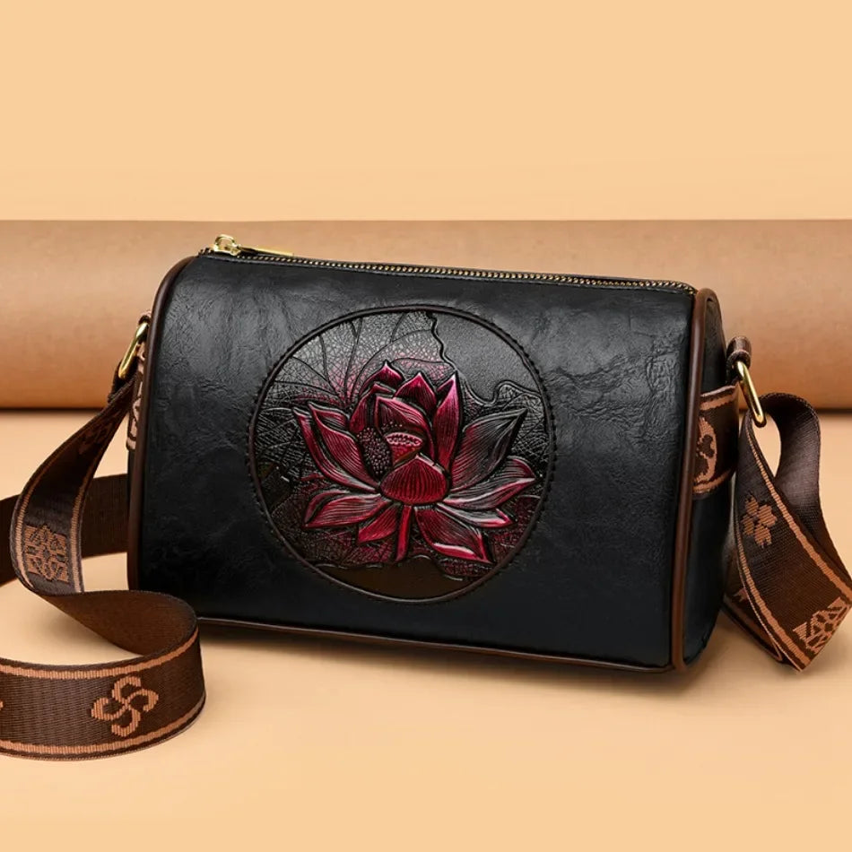 Borsa a tracolla donna con tasche e scomparti - foto 139 della galleria