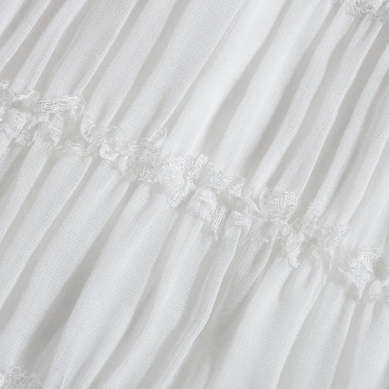 Abito Lungo Donna con Schiena Scoperta e Pieghe – Vestito Elegante Lotus Leaf 2026
