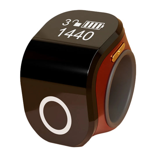 Contatore Digitale da Dito con Schermo OLED Impermeabile – Clicker Elettronico per Uncinetto e Maglia