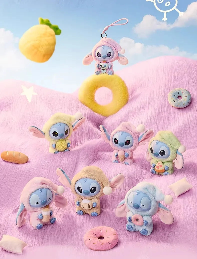 Stitch "Eat Something Before Sleep" – Blind Box Disney da collezione con figure snack