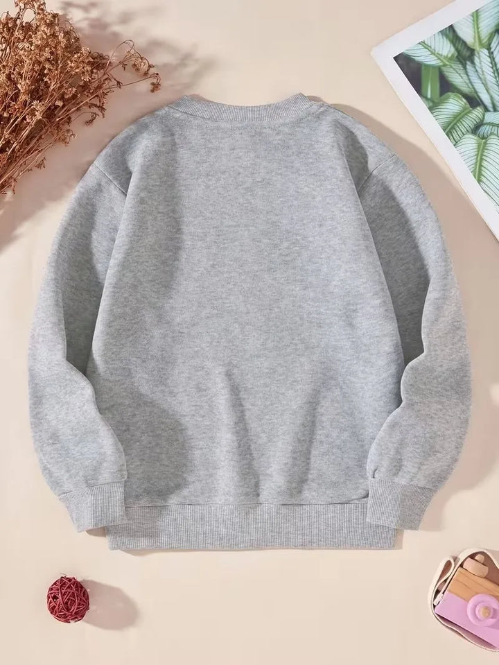 Felpa donna con bassotto stile streetwear, senza cappuccio