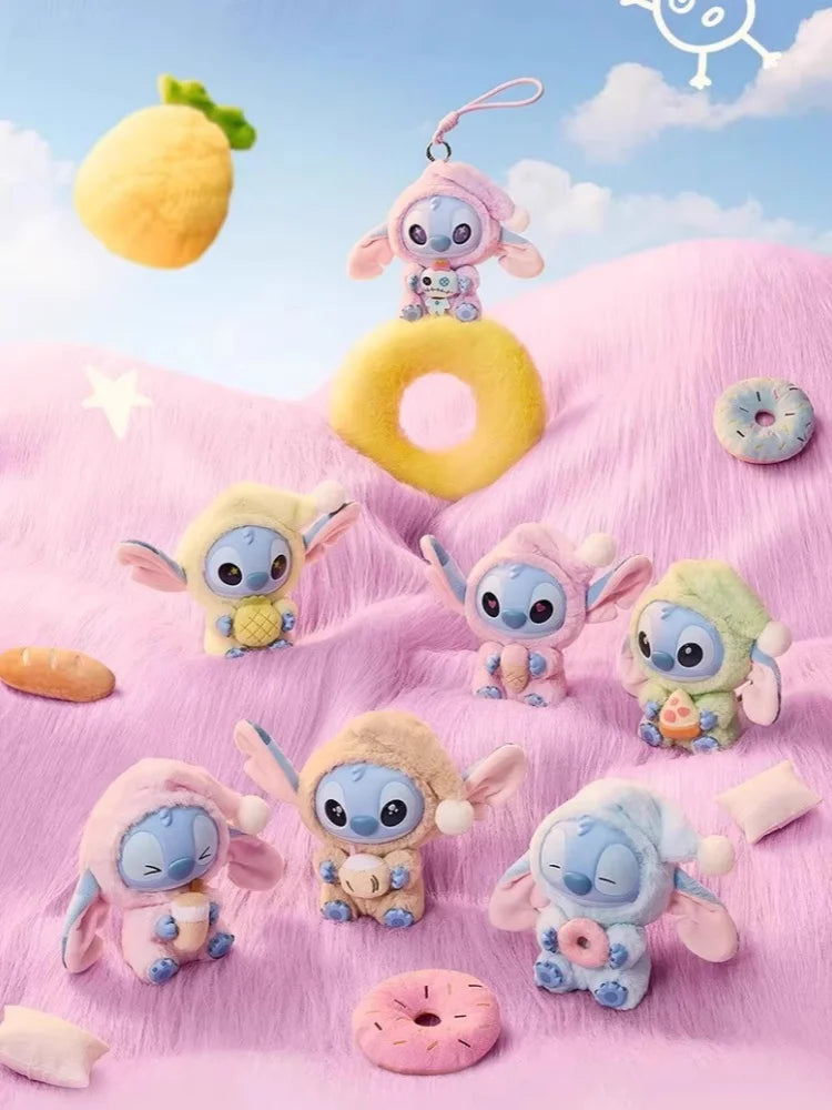 Stitch "Eat Something Before Sleep" – Blind Box Disney da collezione con figure snack