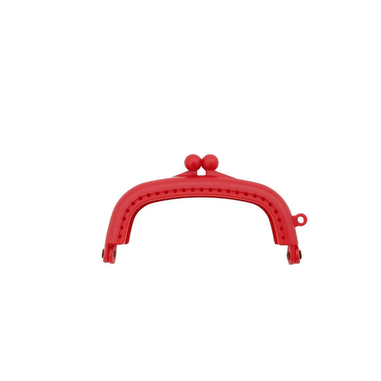 8,5 cm telaio in resina plastica per borsa con foro e chiusura a bacio – accessorio per borse fai-da-te e uncinetto