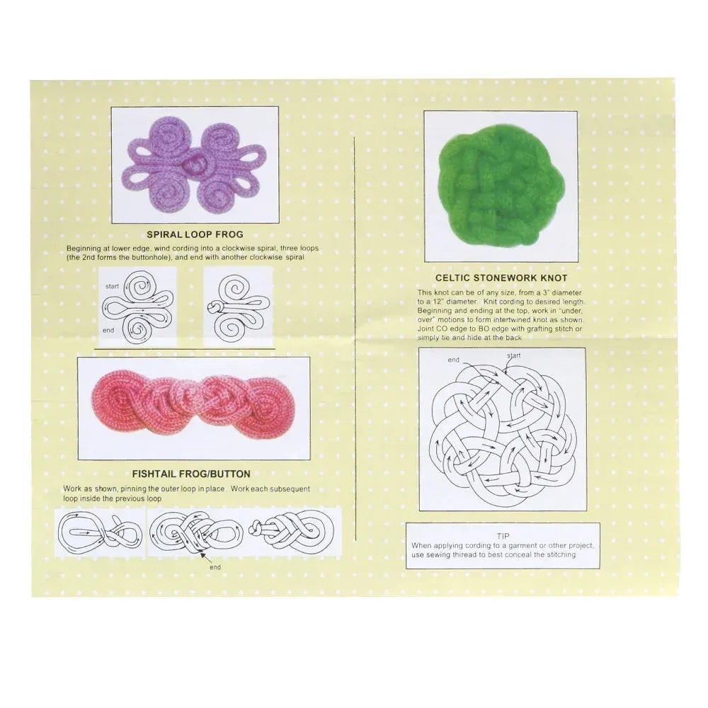 Macchina Maglieria Manuale Portatile con Manovella – Knitting Loom DIY