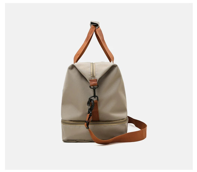 Borsa weekender / palestra donna 2025 – duffle impermeabile, compatta e versatile con tracolla e formato carry-on