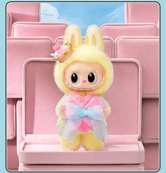 POP MART The Monsters Let’s Checkmate Vinyl Plush Hanging Card – Gadget da collezione, edizione limitata (2 pezzi max)