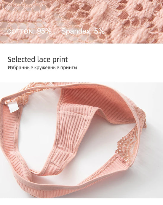 Set 3 pezzi G-string donna in cotone antibatterico – mutandine vita bassa traspiranti e asciugatura rapida, underwear comfort quotidiano