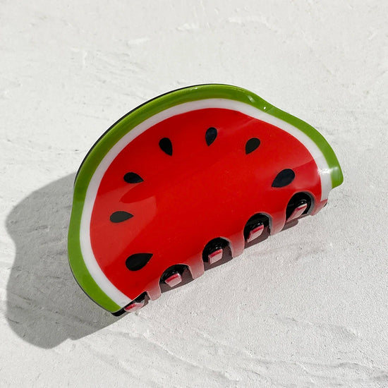 Pinza Capelli Frutta Kawaii – Clip Acrilica Grande Donna