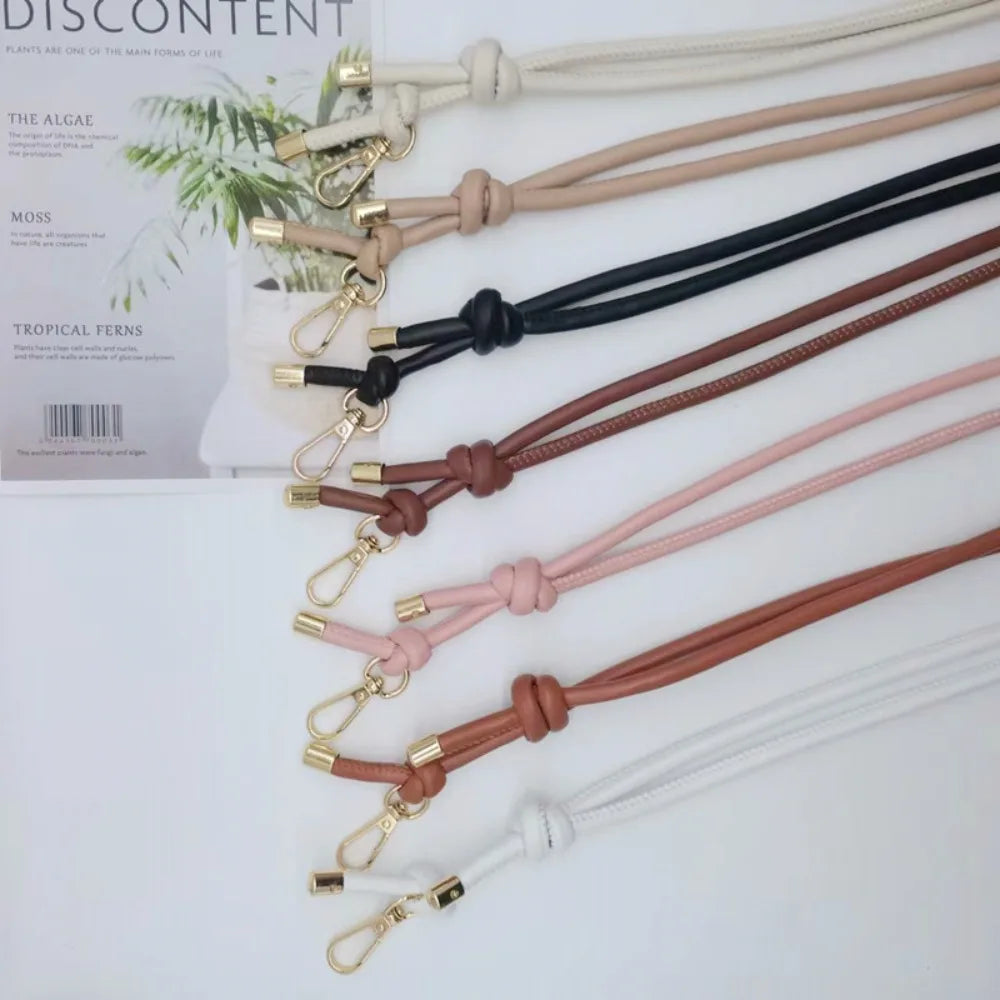 Tracolla in pelle regolabile per borsa fai da te – Lunghezza 80–140 cm