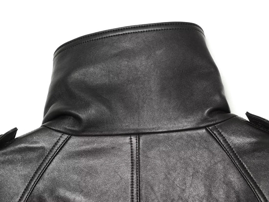 Giacca Doppiopetto Nera Donna dal Taglio Elegante - immagine 14