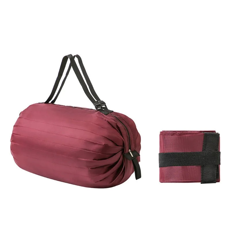 Shopper pieghevole grande capacità in nylon camouflage – Borsa da viaggio riutilizzabile leggera
