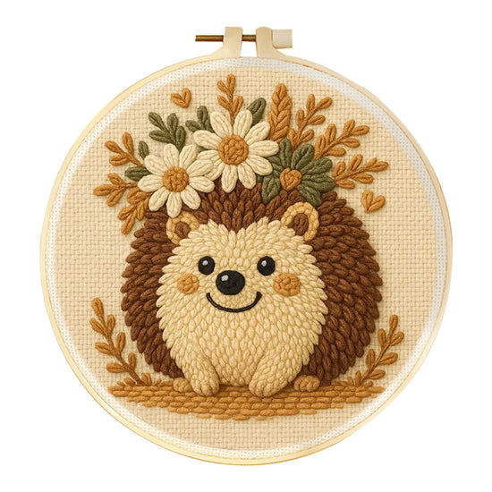 Kit Punch Needle Animali – Ricamo DIY per Principianti