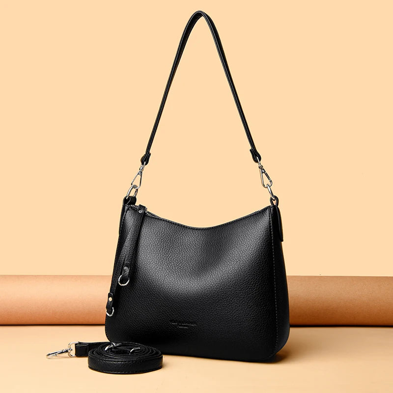 Borsa donna in ecopelle morbida – Tote e crossbody elegante per lavoro e tempo libero