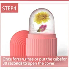 Stampi Ghiaccio in Silicone Bellezza – Ice Ball Massaggiatore Viso & Occhi