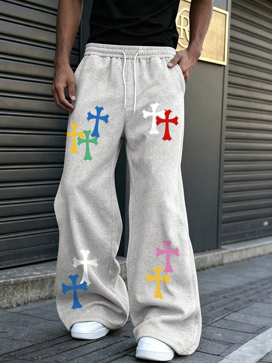 Pantaloni Streetwear Unisex con Stampa Graffiti 3D - immagine 15