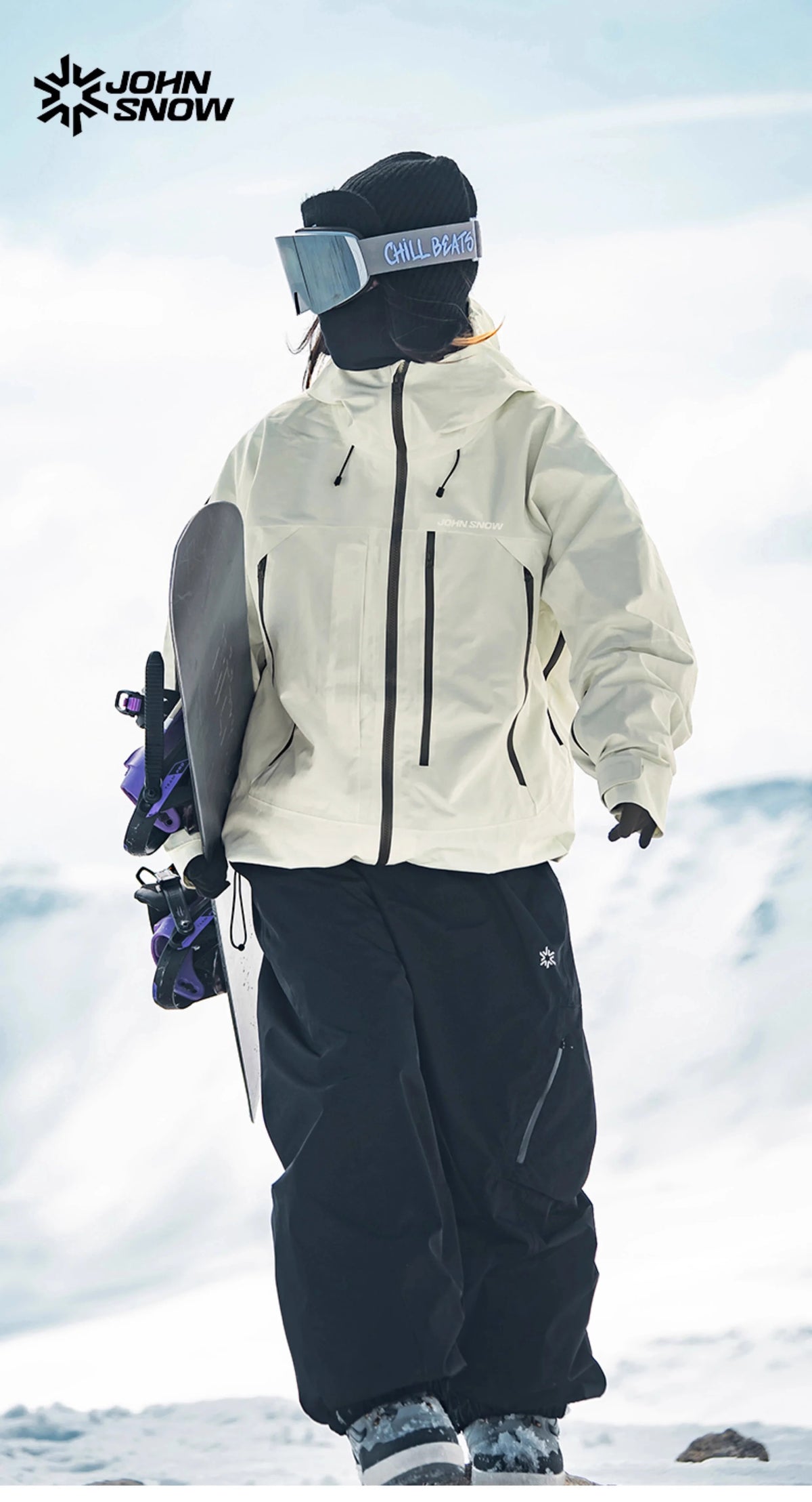 Completo da sci unisex con giacca e pantaloni