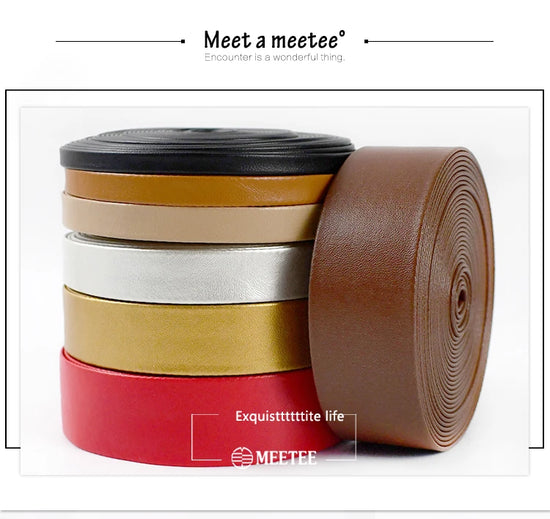 Nastro in finta pelle PU 5 metri 5-30 mm – cordoncino decorativo per borse, cucito, bias binding, accessori moda fai da te