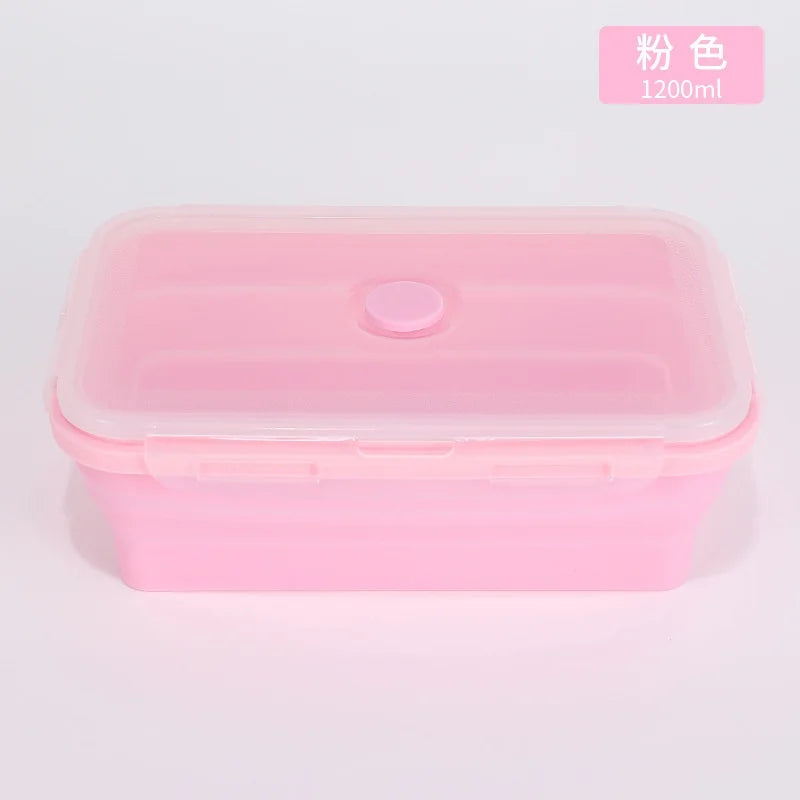 Contenitori Alimentari Pieghevoli 4 Pezzi – Set Salvaspazio in Silicone