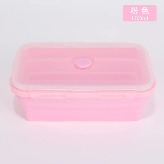 Contenitori Alimentari Pieghevoli 4 Pezzi – Set Salvaspazio in Silicone