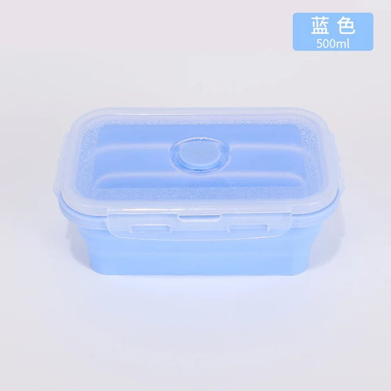 Contenitori Alimentari Pieghevoli 4 Pezzi – Set Salvaspazio in Silicone
