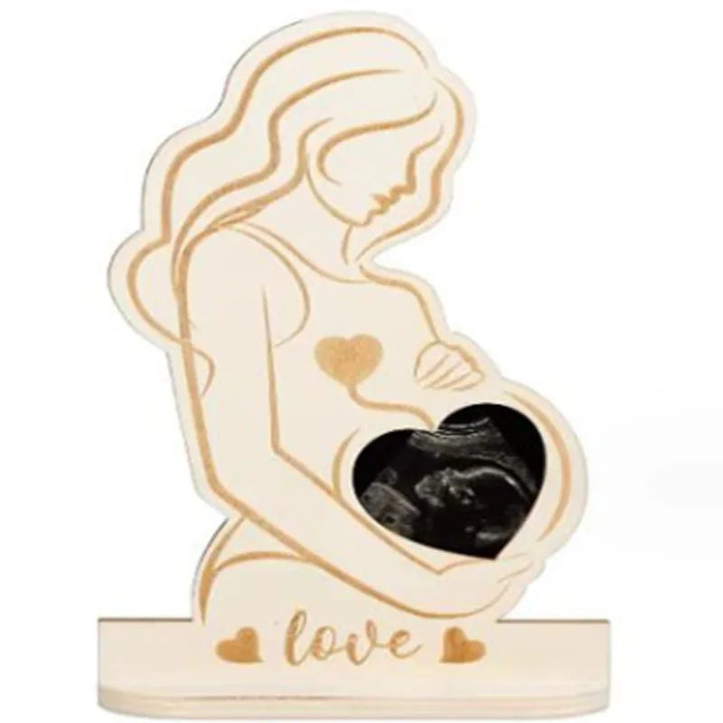 Porta Braccialetto Nascita Neonato – Targhetta Hello World in Legno