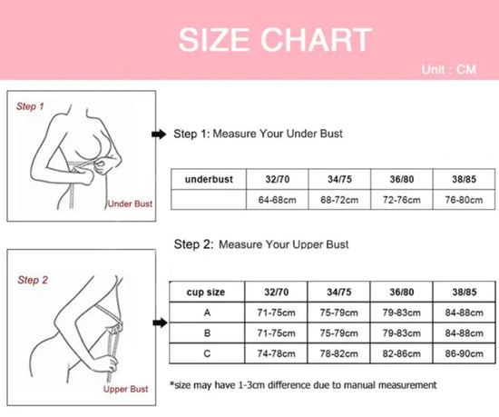 Reggiseno Super Push-Up Invisibile – Bredelle Senza Cuciture per Petto Piccolo