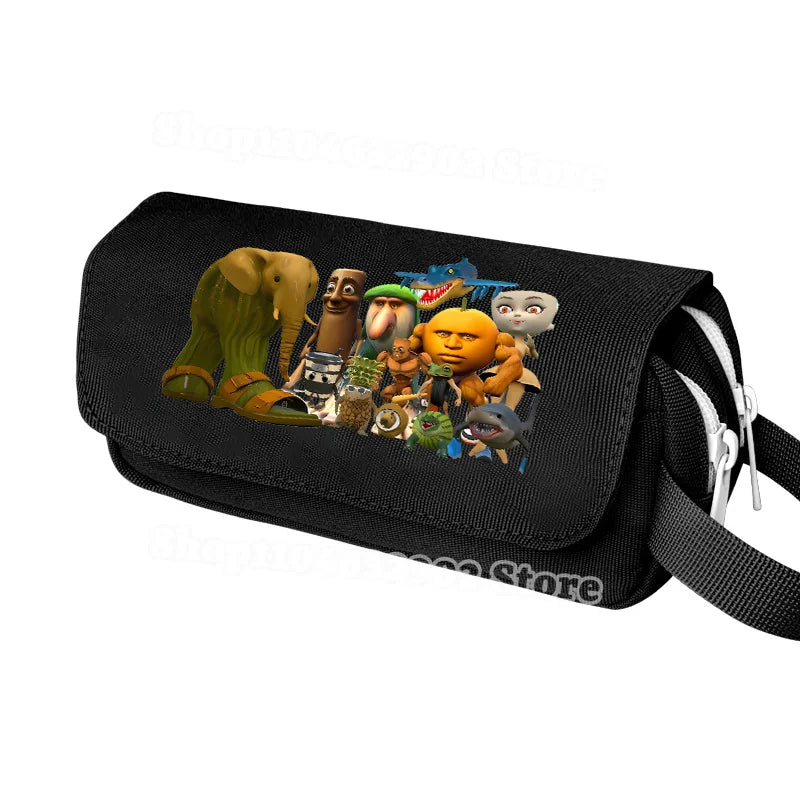 Astuccio Italian Brainrot Astuccio scuola| Idee regalo divertenti per studenti e ufficio