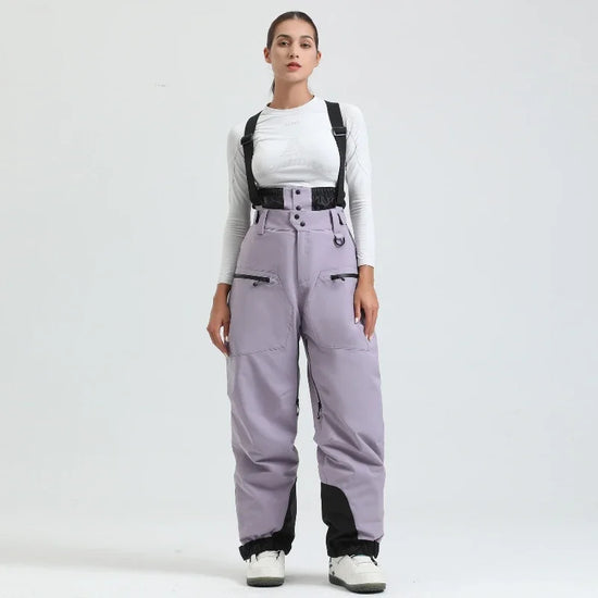 Pantaloni da neve donna 2025 impermeabili e antivento – snow pants termici tecnici per sci, snowboard e attività all’aperto