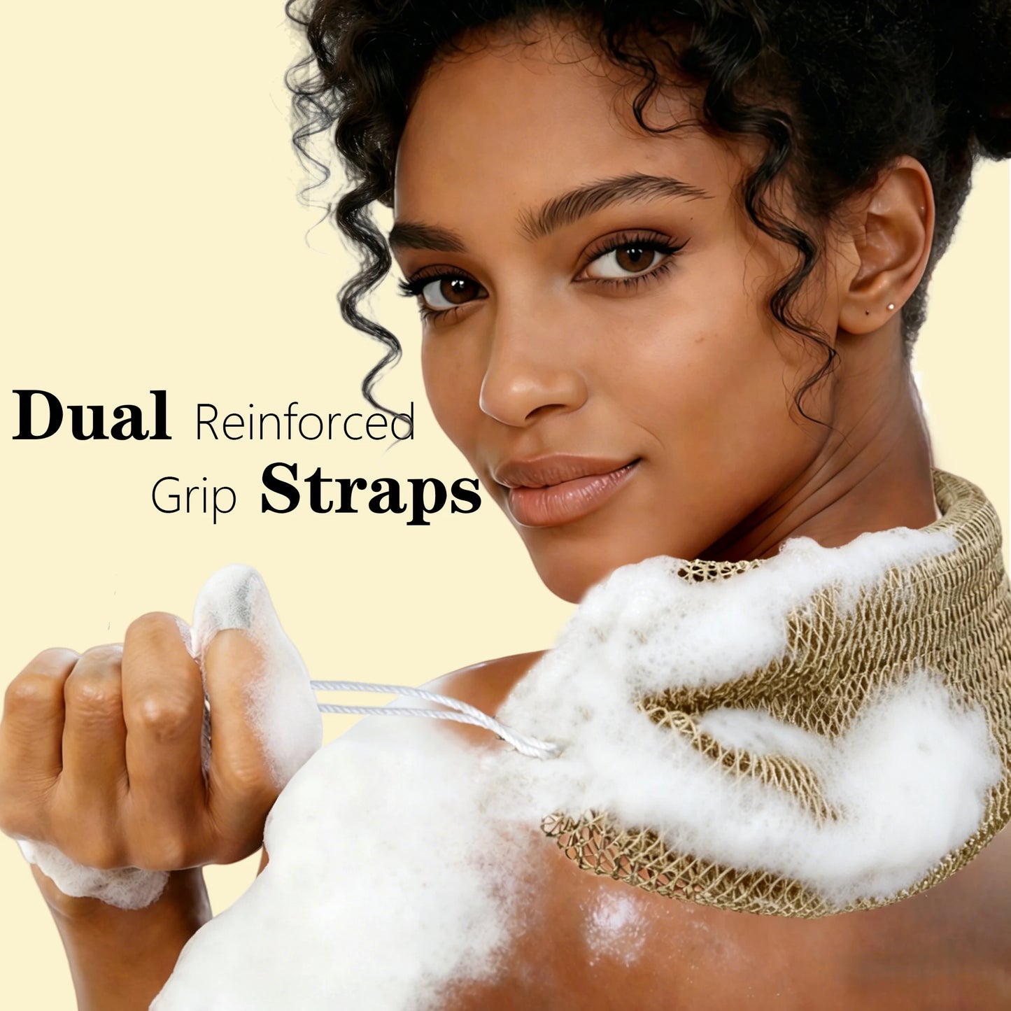 Spugna Rete Africana Esfoliante 2 Pezzi – Scrub Corpo per Doccia