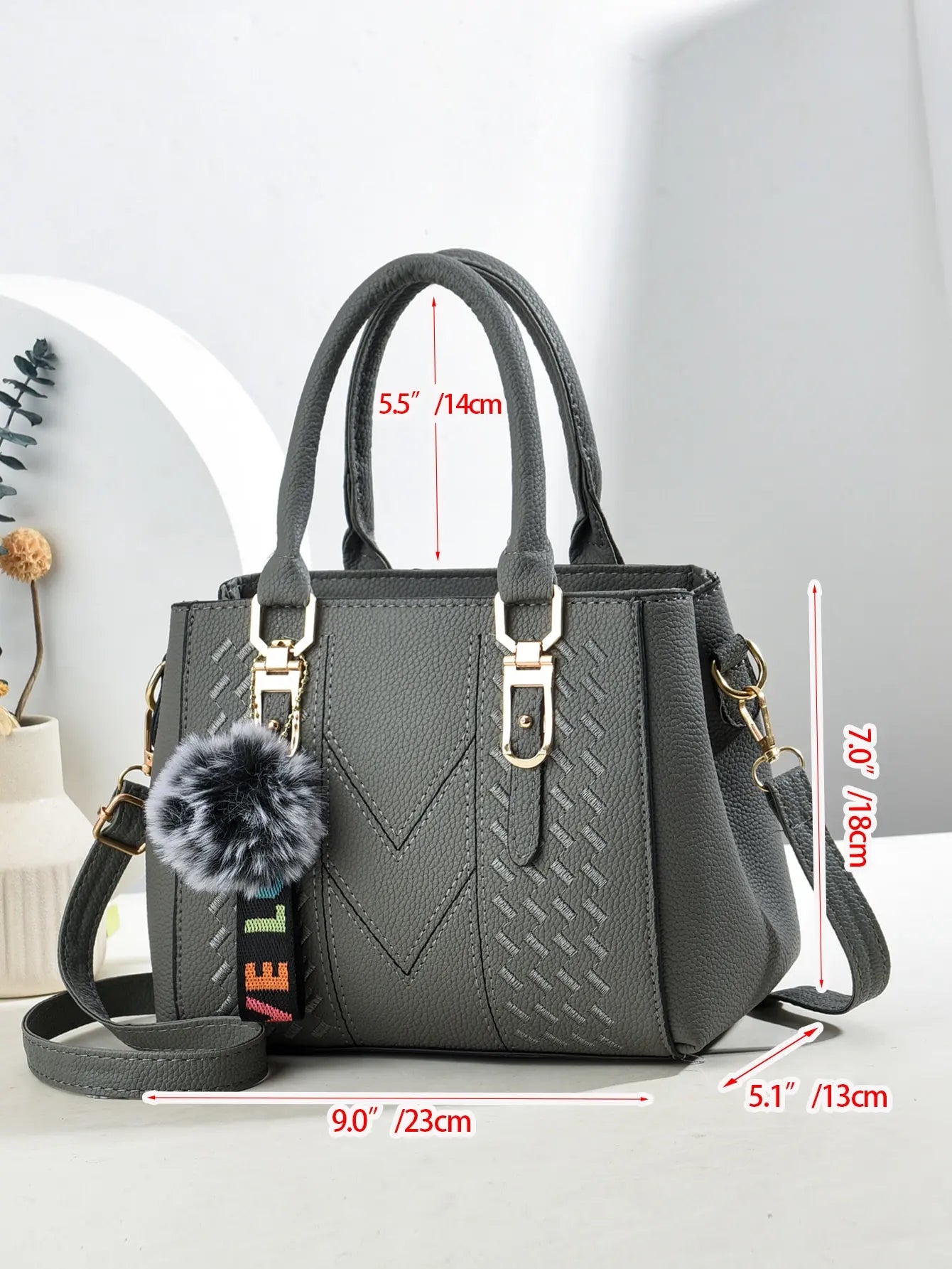 Borsa donna capiente ricamata 2025 – crossbody grande capacity con ricami floreali, borsa da spalla per uso quotidiano elegante